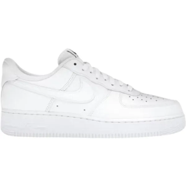 Nike Lage Sneakers Nike Air Force 1 Low '07 Flyease Triple White (Women's) — vergelijk prijzen bij 1 winkel