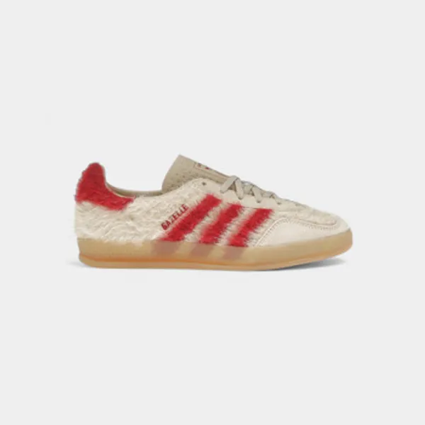 Adidas Lage Sneakers adidas Gazelle Indoor Magic Beige Victory Red (Women's) — vergelijk prijzen bij 1 winkel