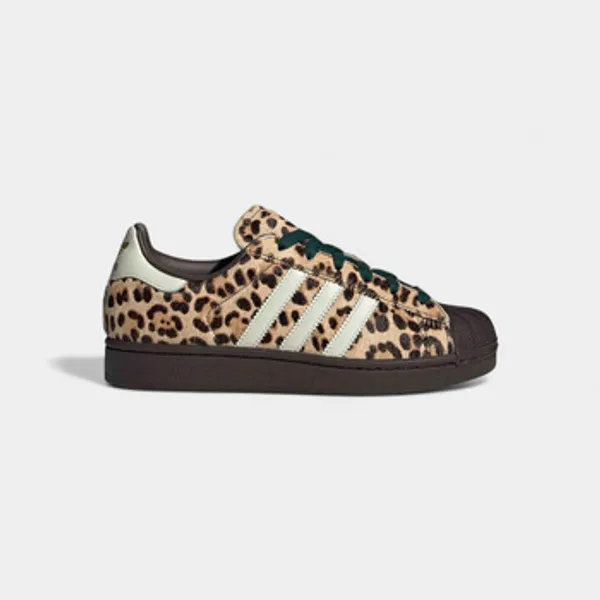 Lage Sneakers adidas Superstar II Leopard Dark Brown Ivory (Women's)