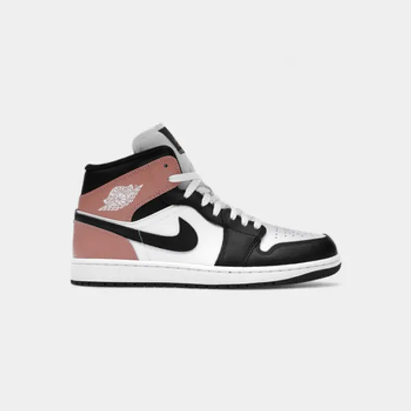 Nike Hoge Sneakers Nike Jordan 1 Mid White Rust Pink Black — vergelijk prijzen bij 1 winkel