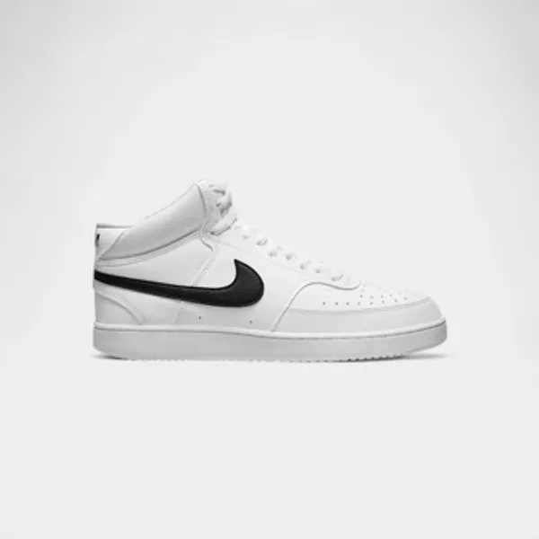 Nike Hoge Sneakers Nike Court Vision Mid Next Nature White Black — vergelijk prijzen bij 1 winkel