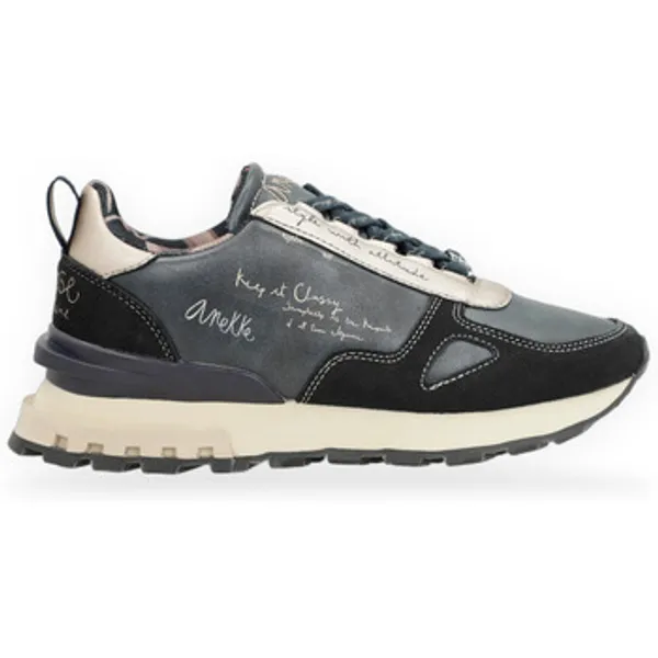 Anekke Lage Sneakers Anekke - Deportivos azul marino y beige — vergelijk prijzen bij 1 winkel
