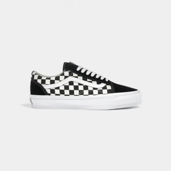 Lage Sneakers Vans Old Skool 36 LX Checkerboard White Black