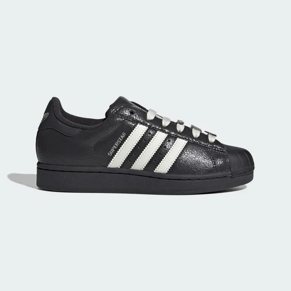 Adidas Superstar Carbon / Off White / Silver Metallic