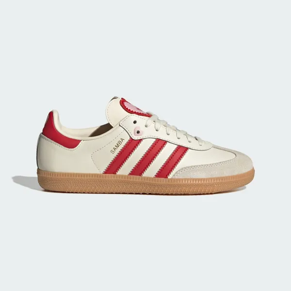 Adidas Samba OG Cream White / Better Scarlet / Gum