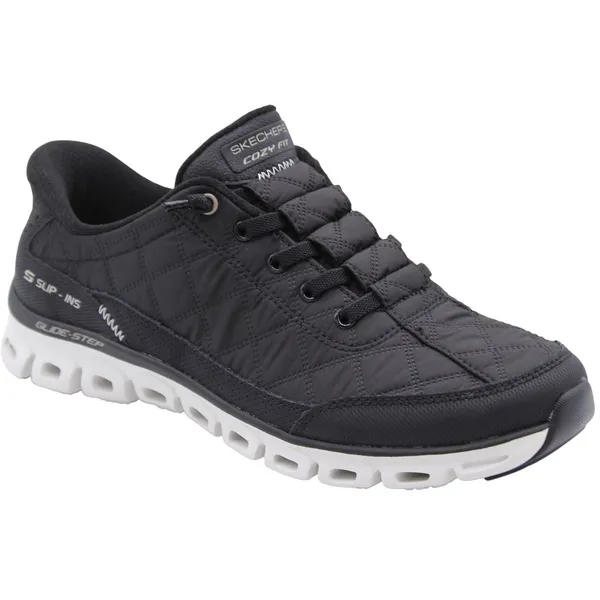 Skechers Skechers Dames Slip-ins Glide-Step Cozy Fit Sneaker At Ease 104556 BKNT — vergelijk prijzen bij 1 winkel