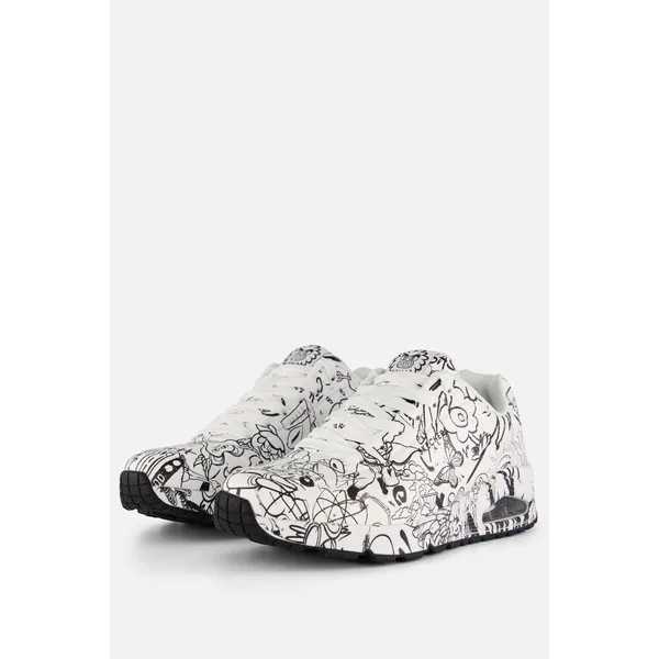 Skechers Skechers Uno-Process Sketch Sneakers wit — vergelijk prijzen bij 1 winkel