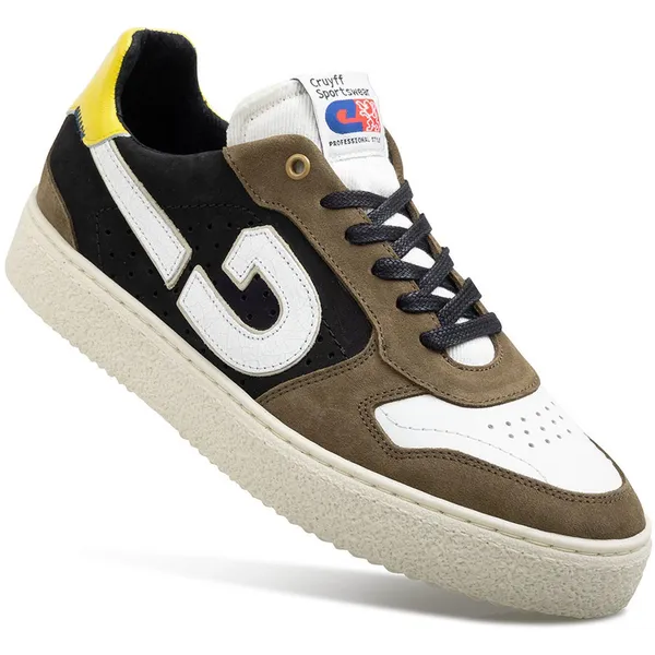 Cruyff Cruyff Slice bruin zwart wit sneakers heren (CC243281859) — vergelijk prijzen bij 1 winkel