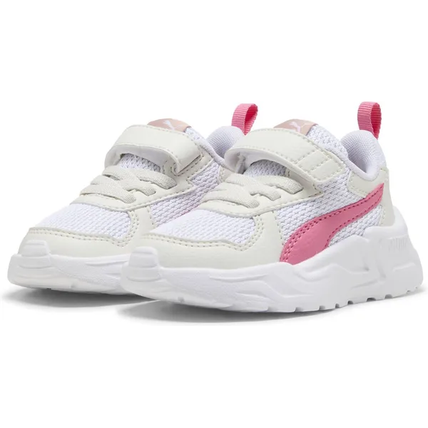 PUMA PUMA Trinity Lite AC+ Inf Unisex Sneakers - PUMA White-Magic Rose-Vapor Gray — vergelijk prijzen bij 1 winkel