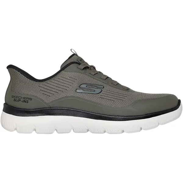 Skechers Sneakers olijfgroen - zwart