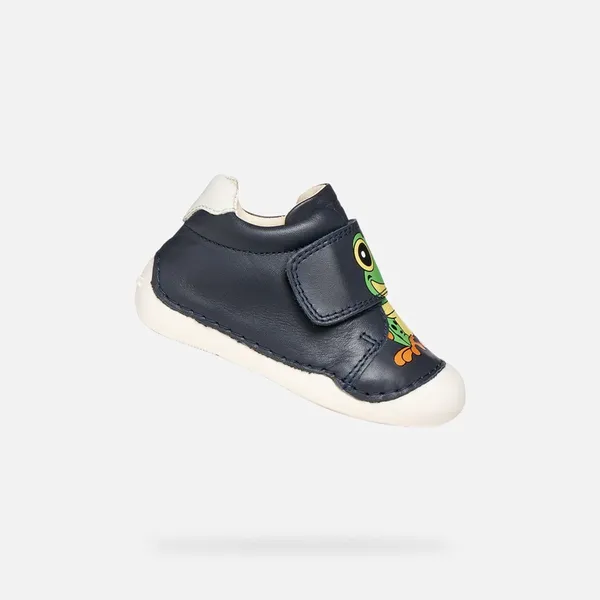 GEOX GEOX TUTIM PEUTER Eerste Stappen Schoenen - MARINEBLAUW/GROEN — vergelijk prijzen bij 1 winkel