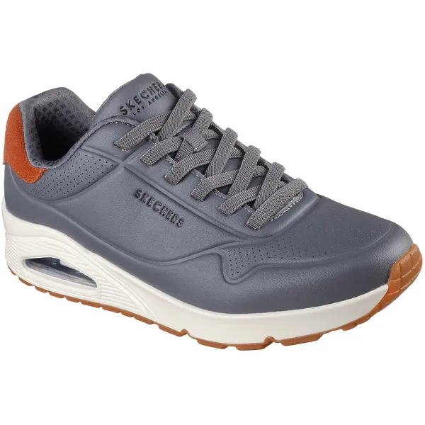 Skechers Skechers Heren Street UNO Tailored Air Sneakers 183007 Grijs — vergelijk prijzen bij 1 winkel