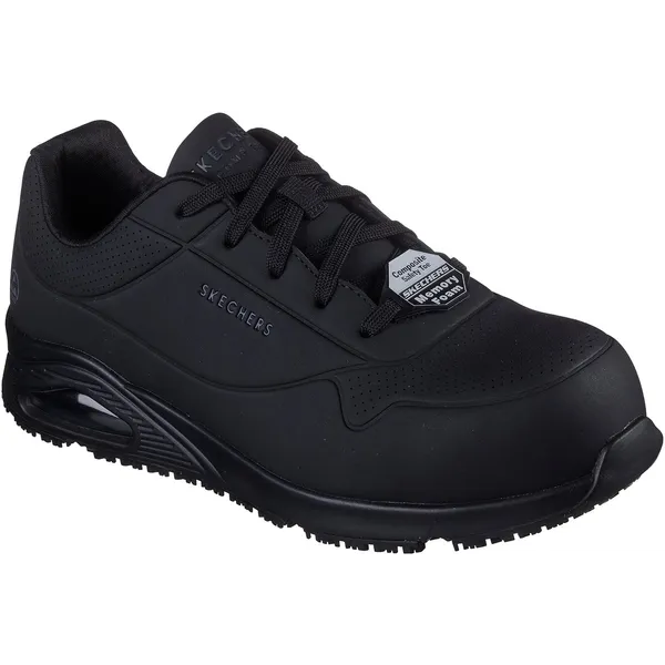 Skechers Skechers herenveiligheidssneakers UNO SR - DOLTIN 200177EC BLK zwart — vergelijk prijzen bij 1 winkel