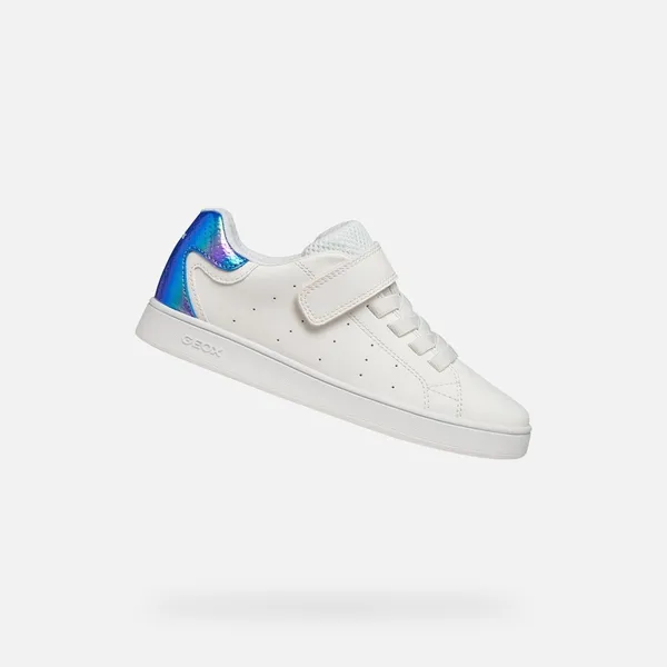 GEOX GEOX ECLYPER MEISJES Sneakers - WIT/BLAUW — vergelijk prijzen bij 1 winkel