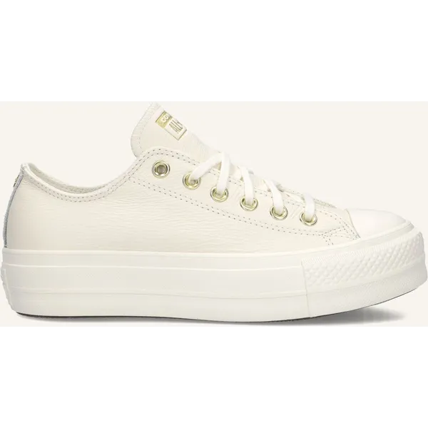 Converse Converse Chuck Taylor All Star Lift Ox Sneakers Dames - Leren Sneaker - Wit — vergelijk prijzen bij 1 winkel