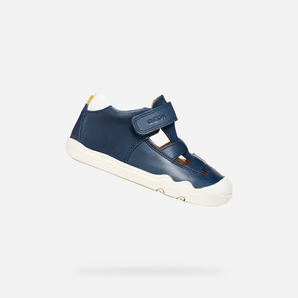 GEOX GEOX STEPPIEUP PEUTERJONGENS Sneakers - MARINEBLAUW/WIT — vergelijk prijzen bij 1 winkel