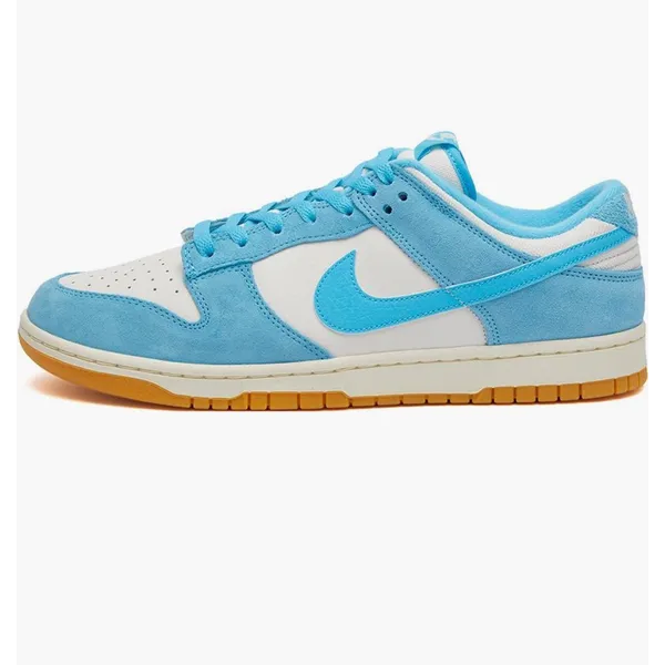 Nike Nike Dunk Low SE - Maat 44.5 - Blauw / Wit / Gum - Suede Sneakers Heren - Doos Zonder Deksel — vergelijk prijzen bij 1 winkel