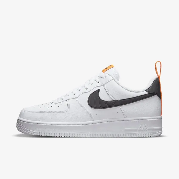 Nike Air Force 1 Wit/Oranje/Zwart