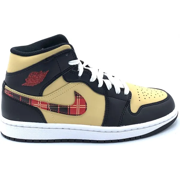 Nike Air Jordan 1 Mid 'Tartan Swoosh'- Sneakers
