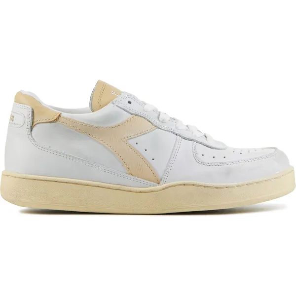 Diadora Diadora Sneakers Dames - Hoge sneakers / Damesschoenen - Leer - Mi Basket Row Cut - Beige — vergelijk prijzen bij 1 winkel