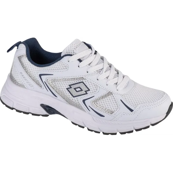 Lotto KITAURA Unisex sneaker lage schoenen 2400010U wit/marineblauw