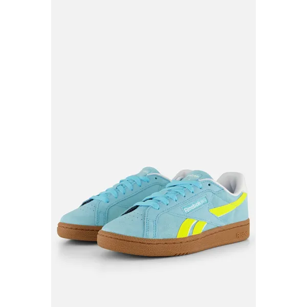 Reebok Reebok CLUB C GROUNDS UK Blauw - SOLAR ACID YELLOW - GUM Dames Sneakers - Blauw — vergelijk prijzen bij 1 winkel