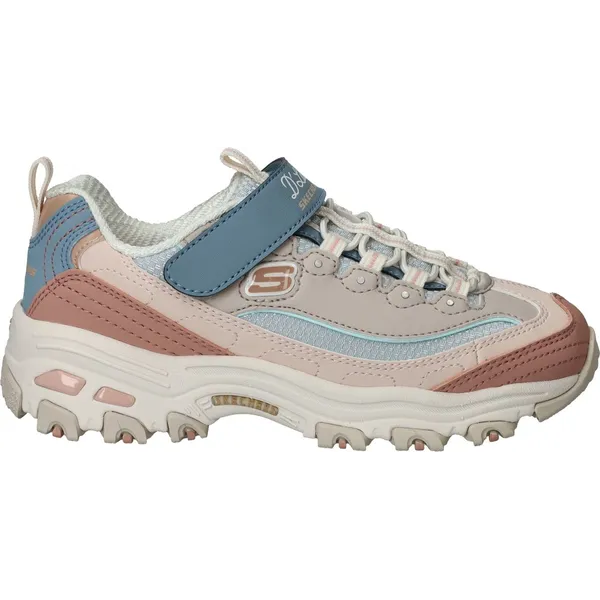 Skechers Skechers D'LITES Meisjes Sneakers - Naturel — vergelijk prijzen bij 1 winkel