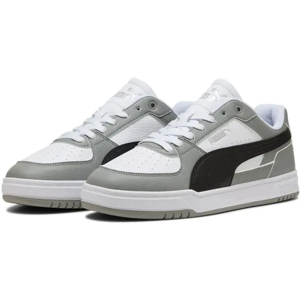 PUMA PUMA Heren Caven III Sneakers Lifestyle Schoenen 404484 10 White-Black-Grey — vergelijk prijzen bij 1 winkel