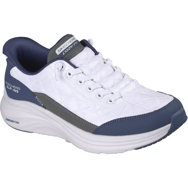 Skechers Skechers Slip-ins: Counter Foam dames sneakers blauw wit - Extra comfort - Memory Foam — vergelijk prijzen bij 1 winkel