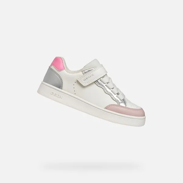 GEOX GEOX ECLYPER MEISJES Sneakers - WIT/BEIGE — vergelijk prijzen bij 1 winkel