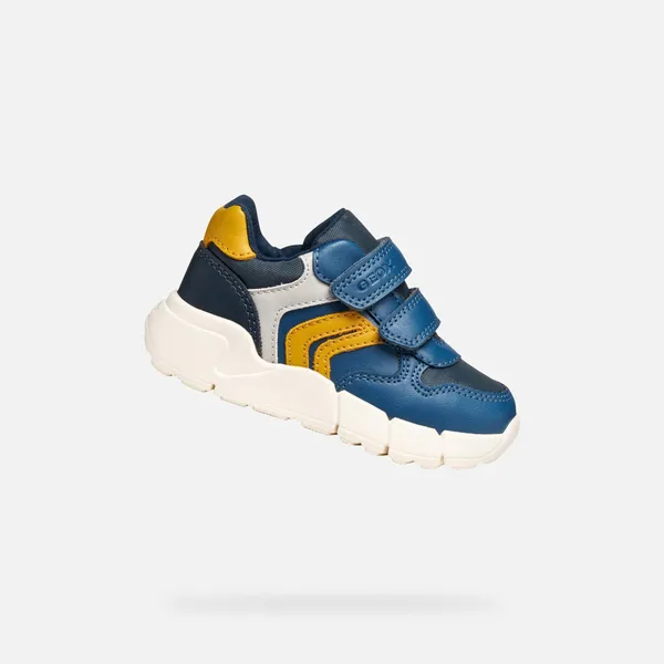 GEOX GEOX FLEXYPER MINI PEUTERJONGENS Sneakers — vergelijk prijzen bij 1 winkel