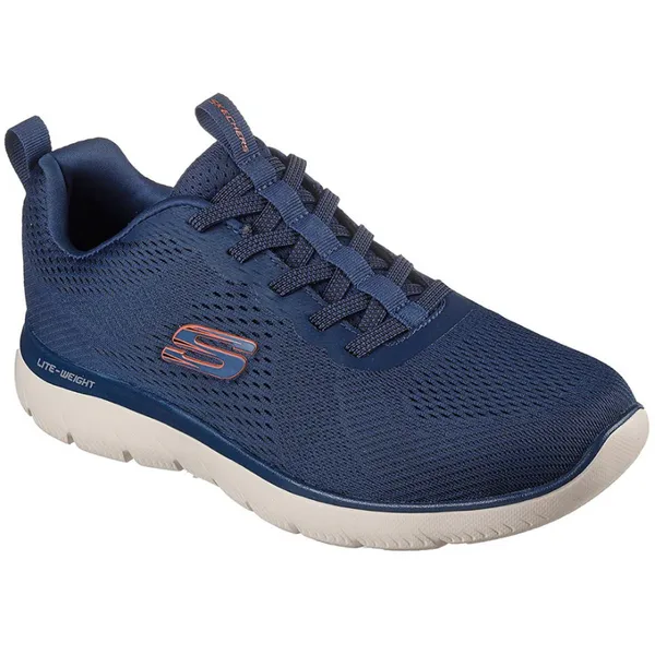 Skechers Skechers Heren Summits Eckler Slip-ins Sneakers 232963 NVOR Navy/Orange — vergelijk prijzen bij 1 winkel