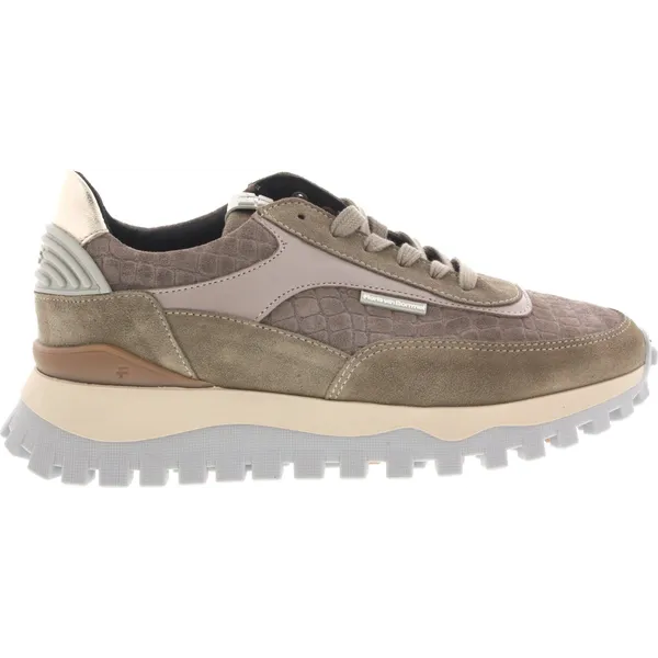 Floris van Bommel Floris van Bommel Dames Sneakers Grommi 01.00 Taupe — vergelijk prijzen bij 1 winkel