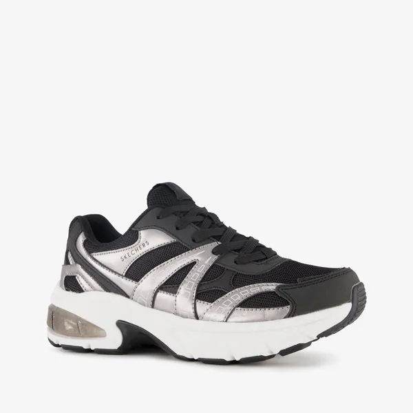 Skechers Skechers Shadow Stellar 90 dames sneakers zwart zilver - Extra comfort - Memory Foam — vergelijk prijzen bij 1 winkel