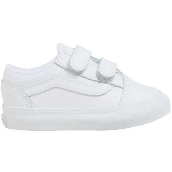 Vans Vans Old Skool V Peuterschoenen Wit EU Jongens,Meisjes — vergelijk prijzen bij 1 winkel