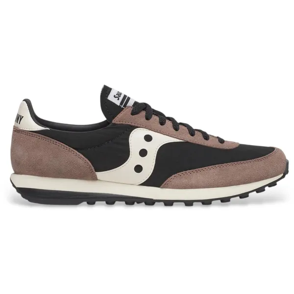 Saucony Leren sneakers Trainer 80 zwart,