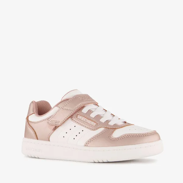 Skechers Skechers Quick Street meisjes sneakers roze wit - Uitneembare zool — vergelijk prijzen bij 1 winkel