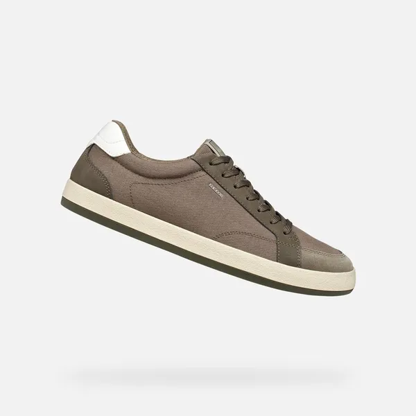 GEOX GEOX SERIFOS HEREN Sneakers - TAUPE — vergelijk prijzen bij 1 winkel