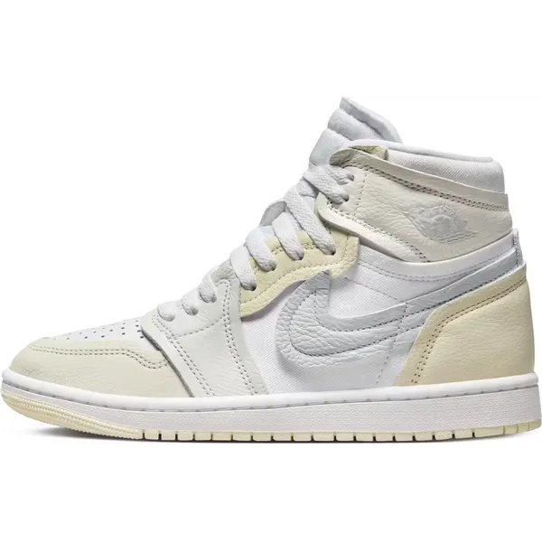 Nike Nike Air Jordan 1 High - Dames Sneakers - Wit/Licht Geel — vergelijk prijzen bij 1 winkel