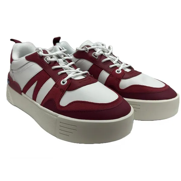 Lacoste Sneakers Rood/Wit/Beige
