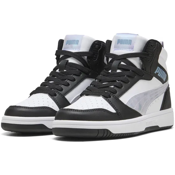 PUMA PUMA Puma Rebound V6 Mid Space Belle Jr Meisjes Sneakers - PUMA Black-Lilac Crush-PUMA White — vergelijk prijzen bij 1 winkel