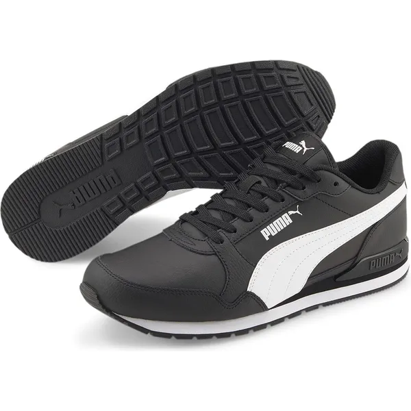 PUMA PUMA ST Runner v3 Full L unisex sneaker sneakers 384855 06 zwart/wit — vergelijk prijzen bij 1 winkel
