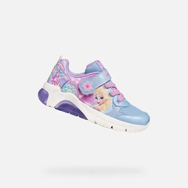 GEOX GEOX FADINLIGHT MEISJES Sneakers - LILA/LICHTBLAUW — vergelijk prijzen bij 1 winkel