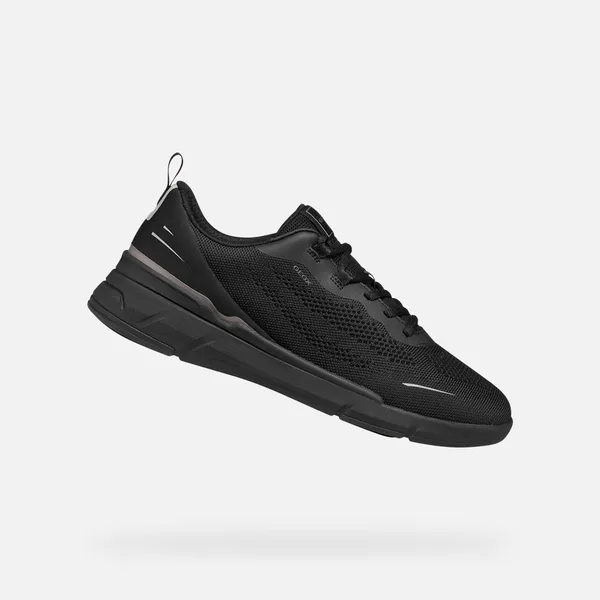 GEOX GEOX VITTOUR HEREN Sneakers - ZWART — vergelijk prijzen bij 1 winkel