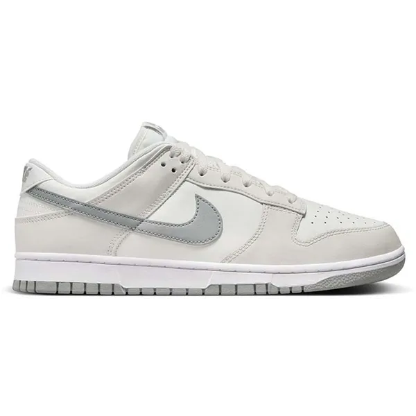 Nike Dunk Low Retro - Limited - Unisex - Sneaker - Wit/Grijs - Maat 40.5 - Doos zonder deksel