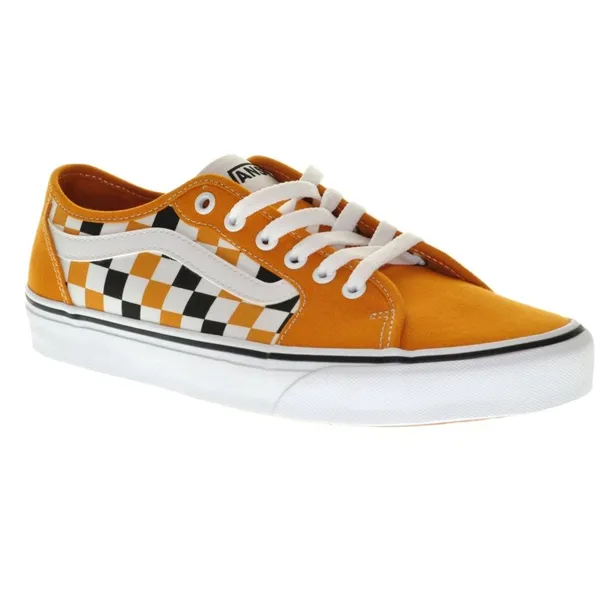 Vans Vans Filmore Decon Gold White Checkered Herensneaker Canvas — vergelijk prijzen bij 1 winkel