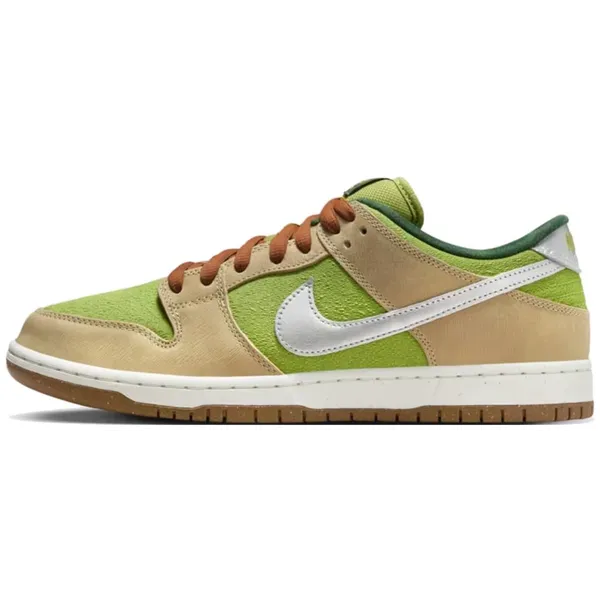 Nike Nike SB Dunk Low Pro - Maat 38.5 - Escargot / Groen / Zilver - Sneakers Unisex - Doos Zonder Deksel — vergelijk prijzen bij 1 winkel