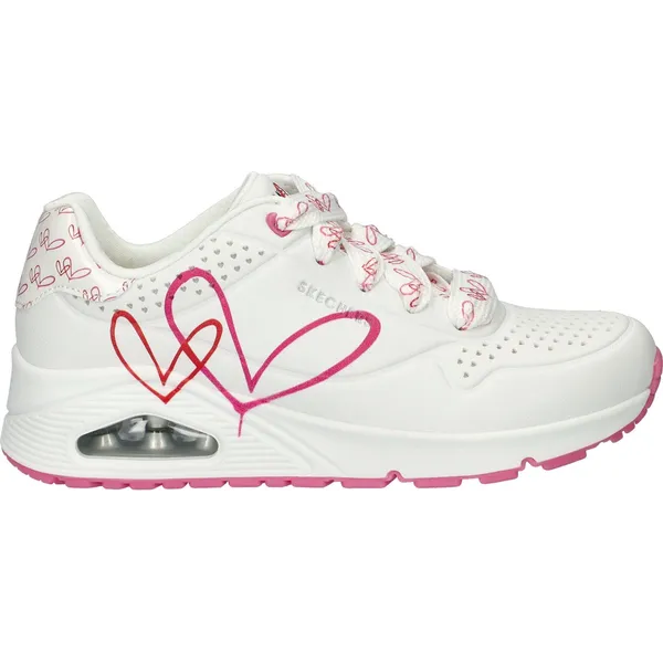 Skechers Skechers Uno Twin Hearts dames sneaker - Wit multi — vergelijk prijzen bij 1 winkel