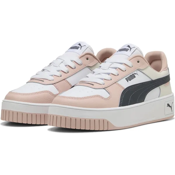 PUMA PUMA Carina Street Dames Sneakers - PUMA White-Strong Gray-Rose Quartz — vergelijk prijzen bij 1 winkel