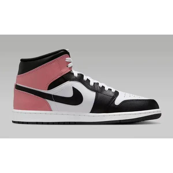 Nike Nike Air Jordan Mid 1 - Heren - Sneaker - Zwart/Roze — vergelijk prijzen bij 1 winkel